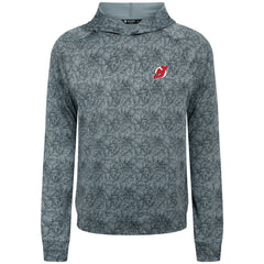 New Jersey Devils Levelwear Albatross Raglan Pullover Hoodie Gray
