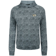 Nashville Predators Levelwear Albatross Raglan Pullover Hoodie Gray