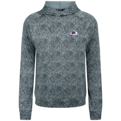 Colorado Avalanche Levelwear Albatross Raglan Pullover Hoodie Gray