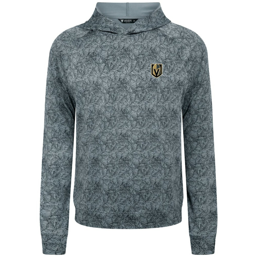Vegas Golden Knights Levelwear Albatross Raglan Pullover Hoodie Gray