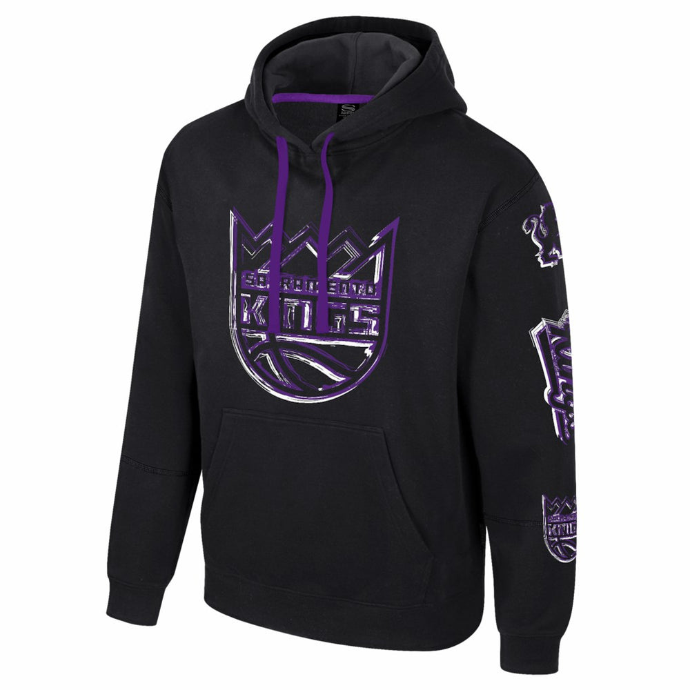 Sacramento Kings Stadium Essentials Unisex Elementized Pullover Hoodie - Black on sale