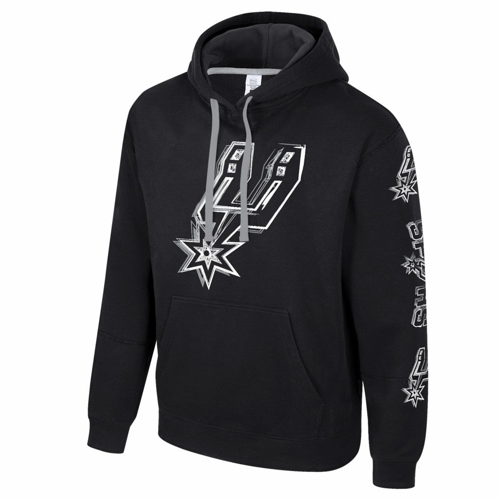 San Antonio Spurs Stadium Essentials Unisex Elementized Pullover Hoodie - Black discount