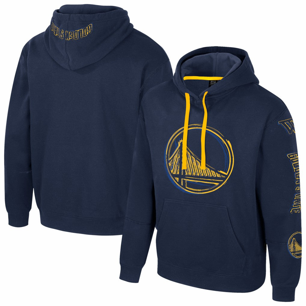 Golden State Warriors Stadium Essentials Unisex Elementized Pullover Hoodie sale - Navy outlet