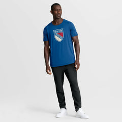 New York Rangers Fanatics 2026 NHL Winter Classic Authentic Pro Tech T-Shirt Blue