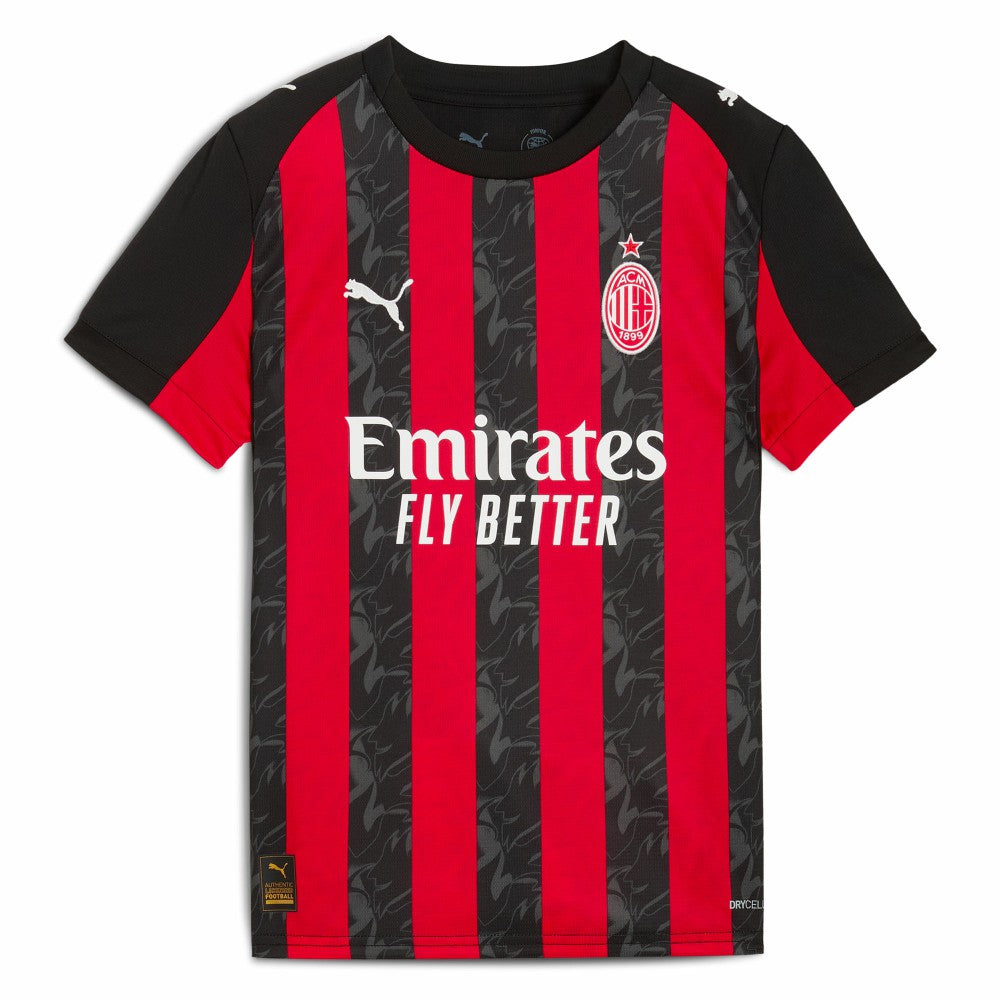 AC Milan Youth 2025/26 Home Replica Jersey - Red | Puma discount