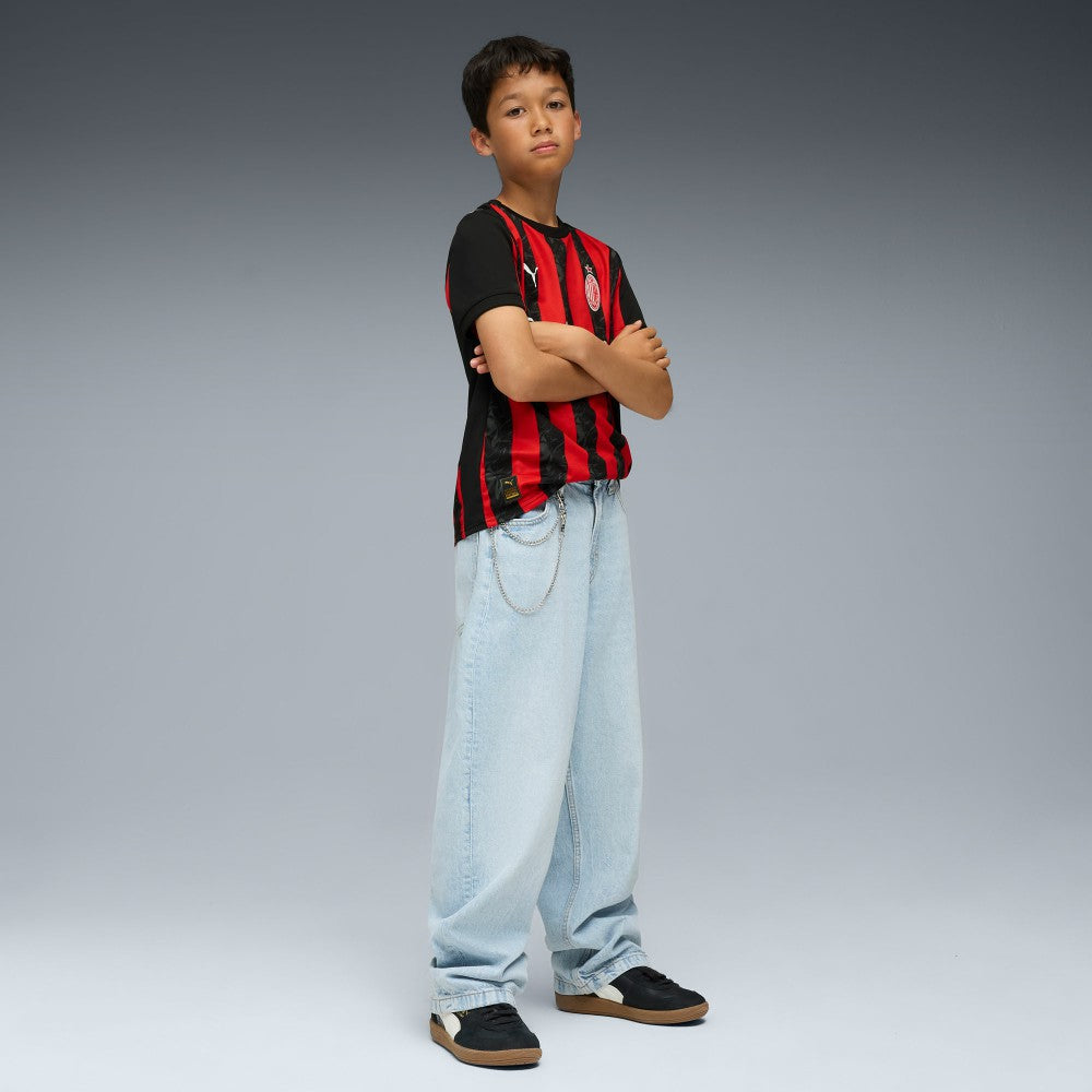 AC Milan Youth 2025/26 Home Replica Jersey - Red | Puma discount