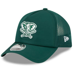 Athletics 2026 Batting Practice Alternate Apex 9FORTY Adjustable Hat - Green | New Era