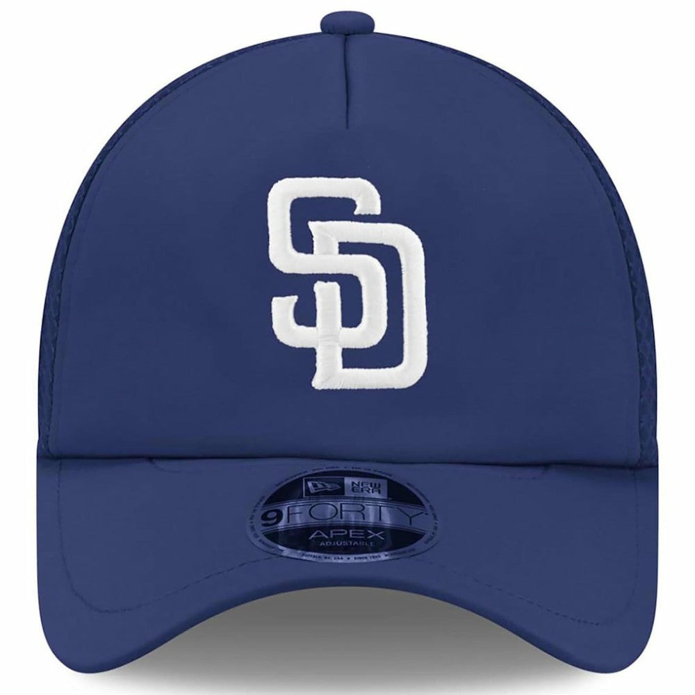 San Diego Padres 2026 Batting Practice Alternate Apex 9FORTY Adjustable Hat - Navy | New Era