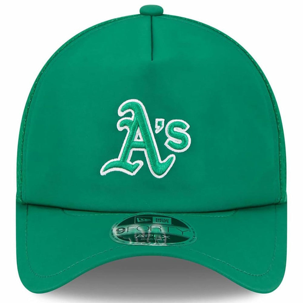 Athletics 2026 Batting Practice Alternate Apex 9FORTY Adjustable Hat - Kelly Green | New Era