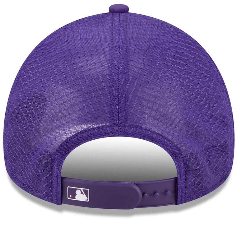Colorado Rockies 2026 Batting Practice Alternate Apex 9FORTY Adjustable Hat - Purple | New Era