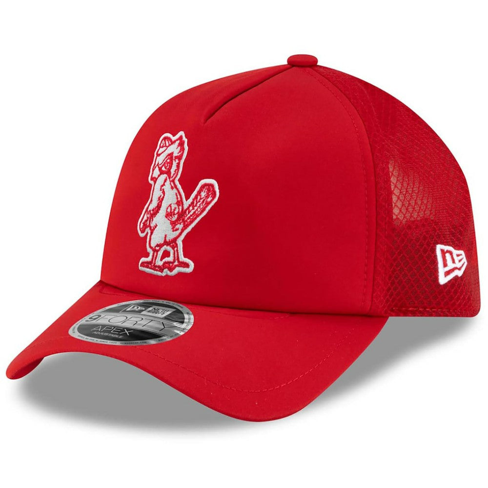 St. Louis Cardinals 2026 Batting Practice Alternate Apex 9FORTY Adjustable Hat - Red | New Era