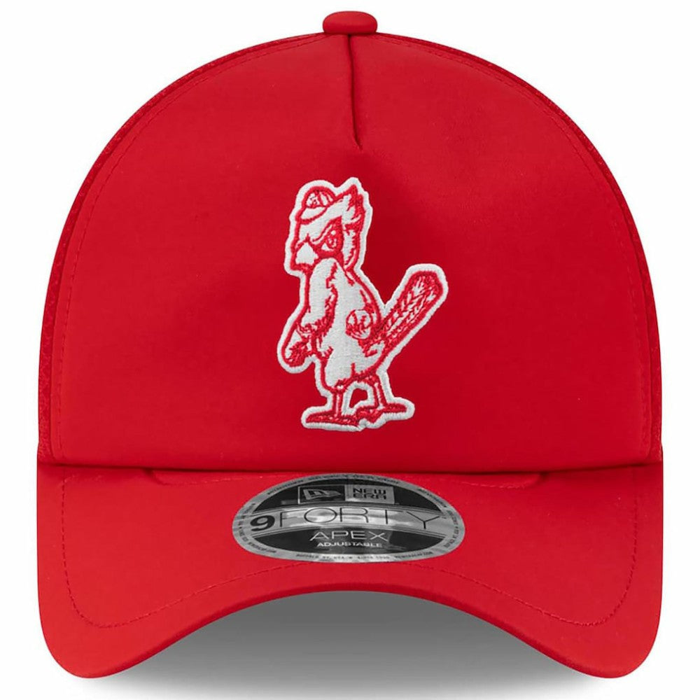 St. Louis Cardinals 2026 Batting Practice Alternate Apex 9FORTY Adjustable Hat - Red | New Era