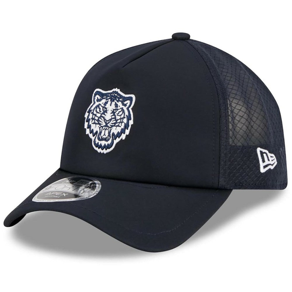 Detroit Tigers 2026 Batting Practice Alternate Apex 9FORTY Adjustable Hat - Navy | New Era