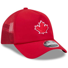 Toronto Blue Jays 2026 Batting Practice Alternate Apex 9FORTY Adjustable Hat - Red | New Era