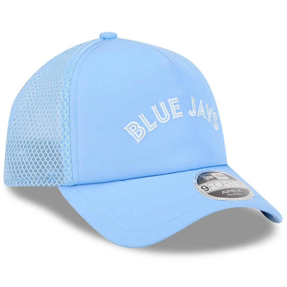 Toronto Blue Jays 2026 Batting Practice Alternate Apex 9FORTY Adjustable Hat - Light Blue | New Era