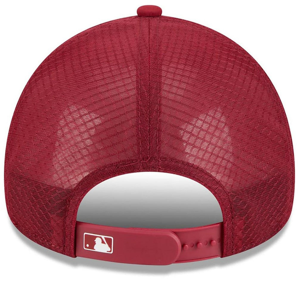 Houston Astros 2026 Batting Practice Alternate Apex 9FORTY Adjustable Hat - Red | New Era