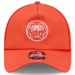 Houston Astros 2026 Batting Practice Alternate Apex 9FORTY Adjustable Hat - Orange | New Era