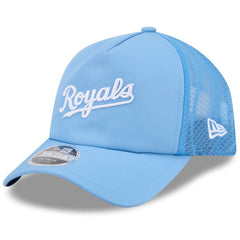 Kansas City Royals 2026 Batting Practice Alternate Apex 9FORTY Adjustable Hat - Light Blue | New Era