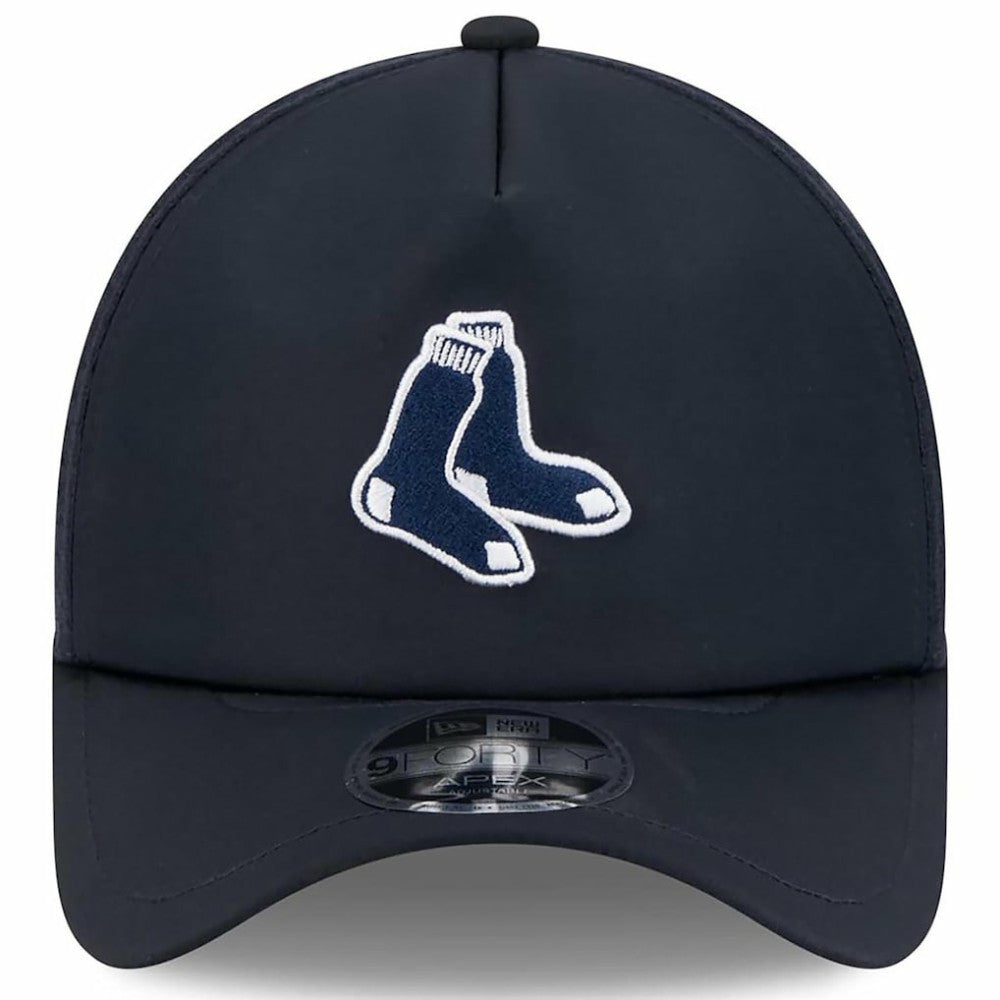 Boston Red Sox 2026 Batting Practice Alternate Apex 9FORTY Adjustable Hat - Navy | New Era