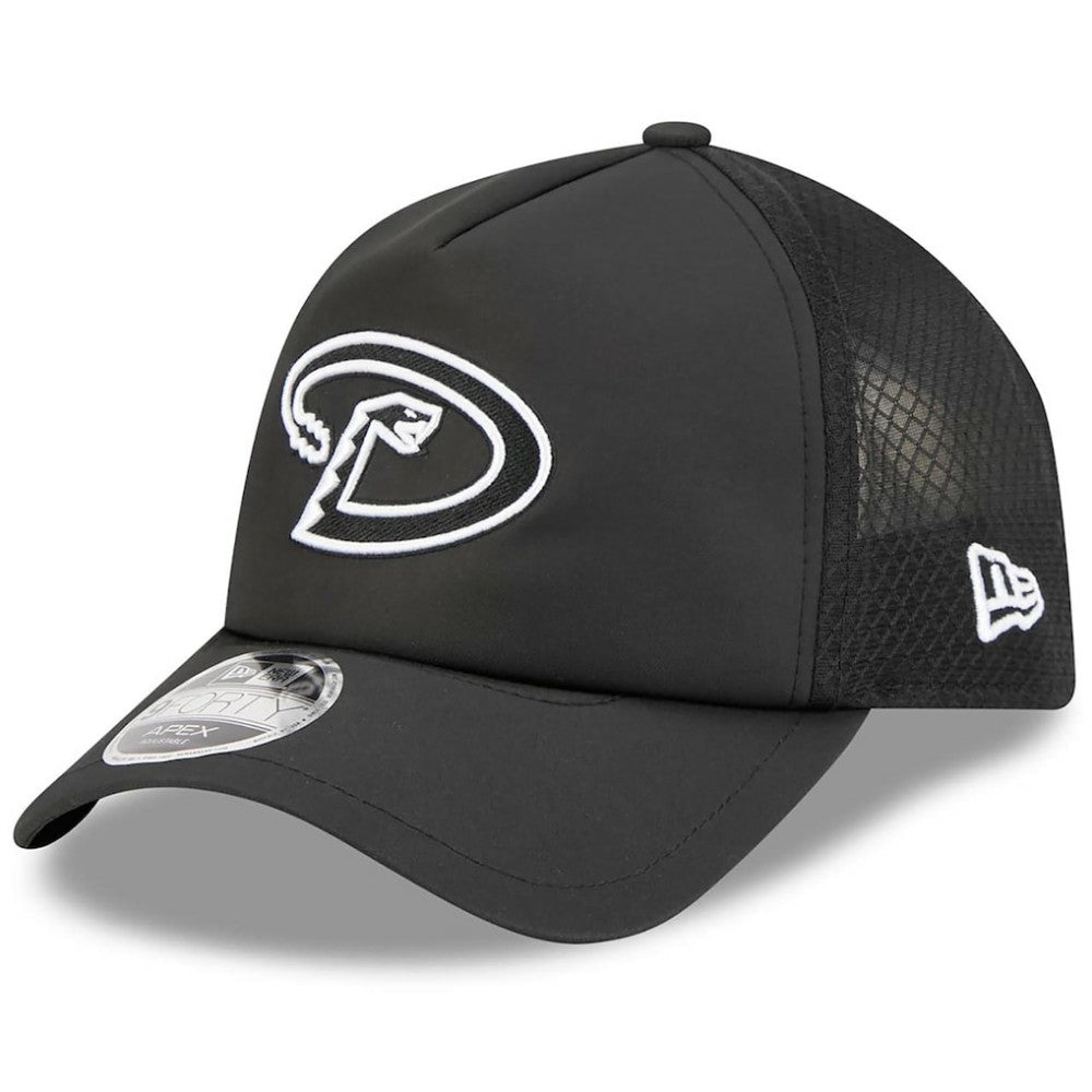 Arizona Diamondbacks 2026 Batting Practice Alternate Apex 9FORTY Adjustable Hat - Black | New Era