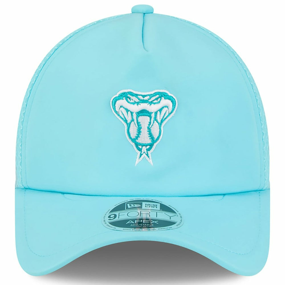 Arizona Diamondbacks 2026 Batting Practice Alternate Apex 9FORTY Adjustable Hat - Teal | New Era