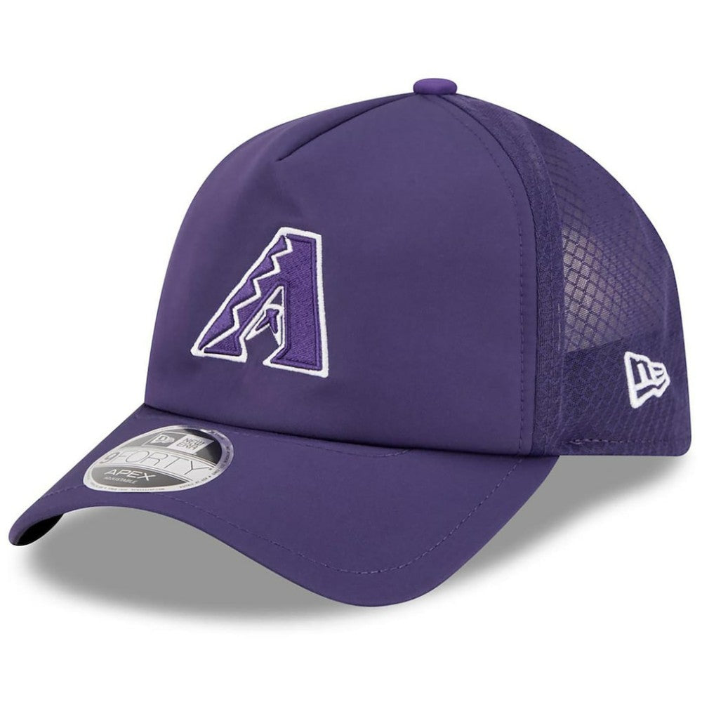 Arizona Diamondbacks 2026 Batting Practice Alternate Apex 9FORTY Adjustable Hat - Purple | New Era