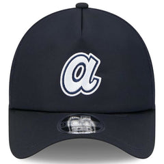 Atlanta Braves 2026 Batting Practice Alternate Apex 9FORTY Adjustable Hat - Navy | New Era
