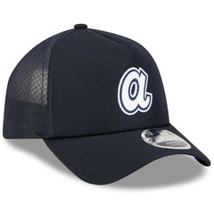 Atlanta Braves 2026 Batting Practice Alternate Apex 9FORTY Adjustable Hat - Navy | New Era