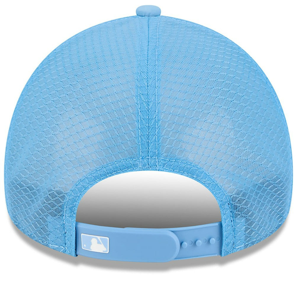 Chicago Cubs 2026 Batting Practice Alternate Apex 9FORTY Adjustable Hat - Light Blue | New Era