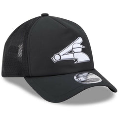 Chicago White Sox 2026 Batting Practice Alternate Apex 9FORTY Adjustable Hat - Black | New Era