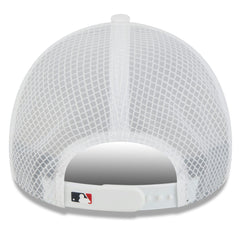 Cleveland Guardians 2026 Batting Practice Apex 9FORTY Adjustable Trucker Hat - White | New Era