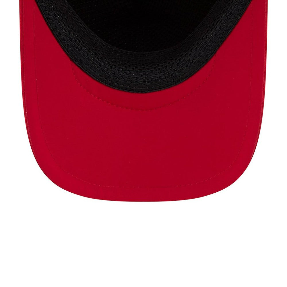 Texas Rangers 2026 Batting Practice Apex 9FORTY Adjustable Trucker Hat - Red | New Era