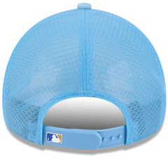 Kansas City Royals 2026 Batting Practice Apex 9FORTY Adjustable Trucker Hat - Light Blue | New Era
