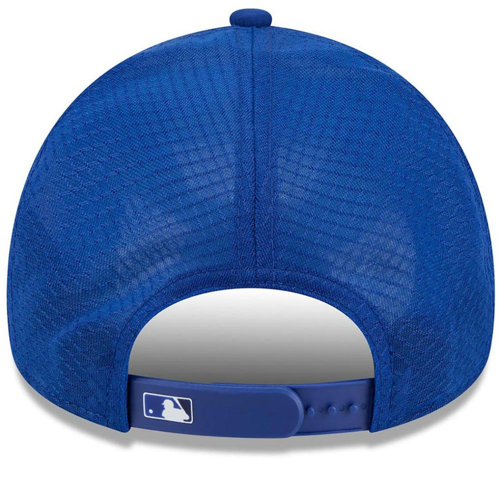 Toronto Blue Jays 2026 Batting Practice Apex 9FORTY Adjustable Trucker Hat - Royal | New Era