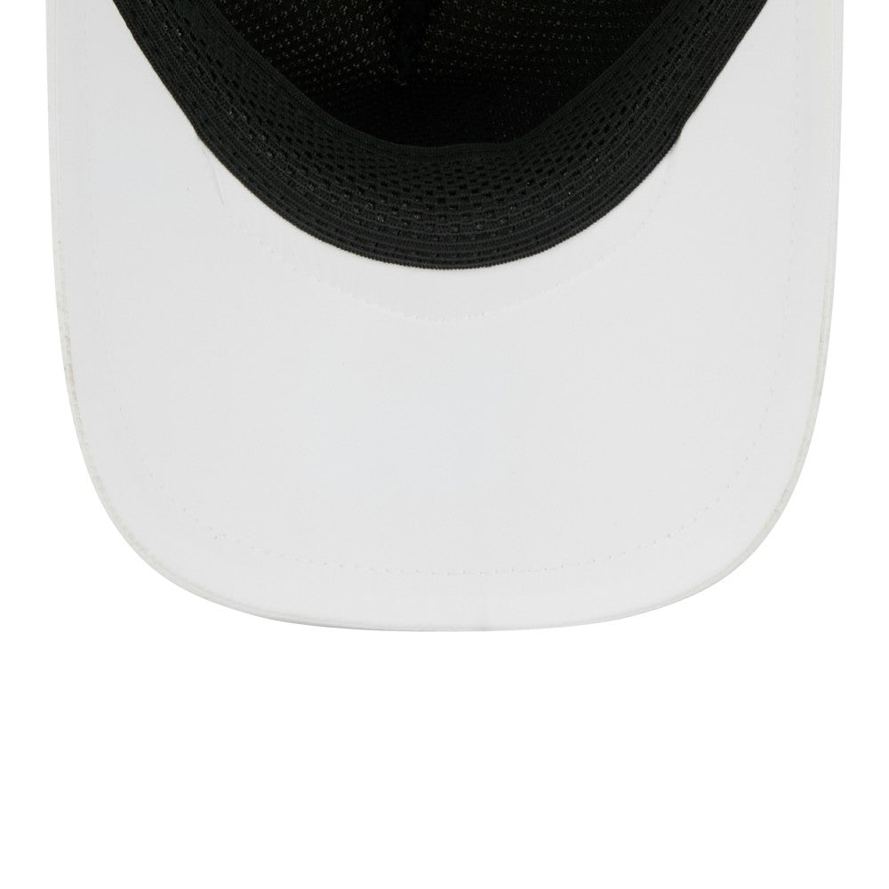 Los Angeles Dodgers 2026 Batting Practice Apex 9FORTY Adjustable Trucker Hat - White | New Era
