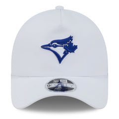 Toronto Blue Jays 2026 Batting Practice Apex 9FORTY Adjustable Trucker Hat - White | New Era