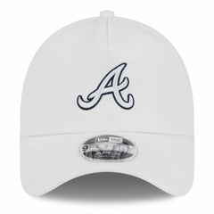 Atlanta Braves 2026 Batting Practice Apex 9FORTY Adjustable Trucker Hat - White | New Era