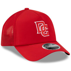 Washington Nationals 2026 Batting Practice Apex 9FORTY Adjustable Trucker Hat - Red | New Era