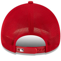 Washington Nationals 2026 Batting Practice Apex 9FORTY Adjustable Trucker Hat - Red | New Era