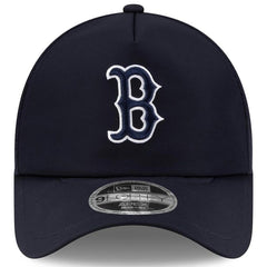 Boston Red Sox 2026 Batting Practice Apex 9FORTY Adjustable Trucker Hat - Navy | New Era