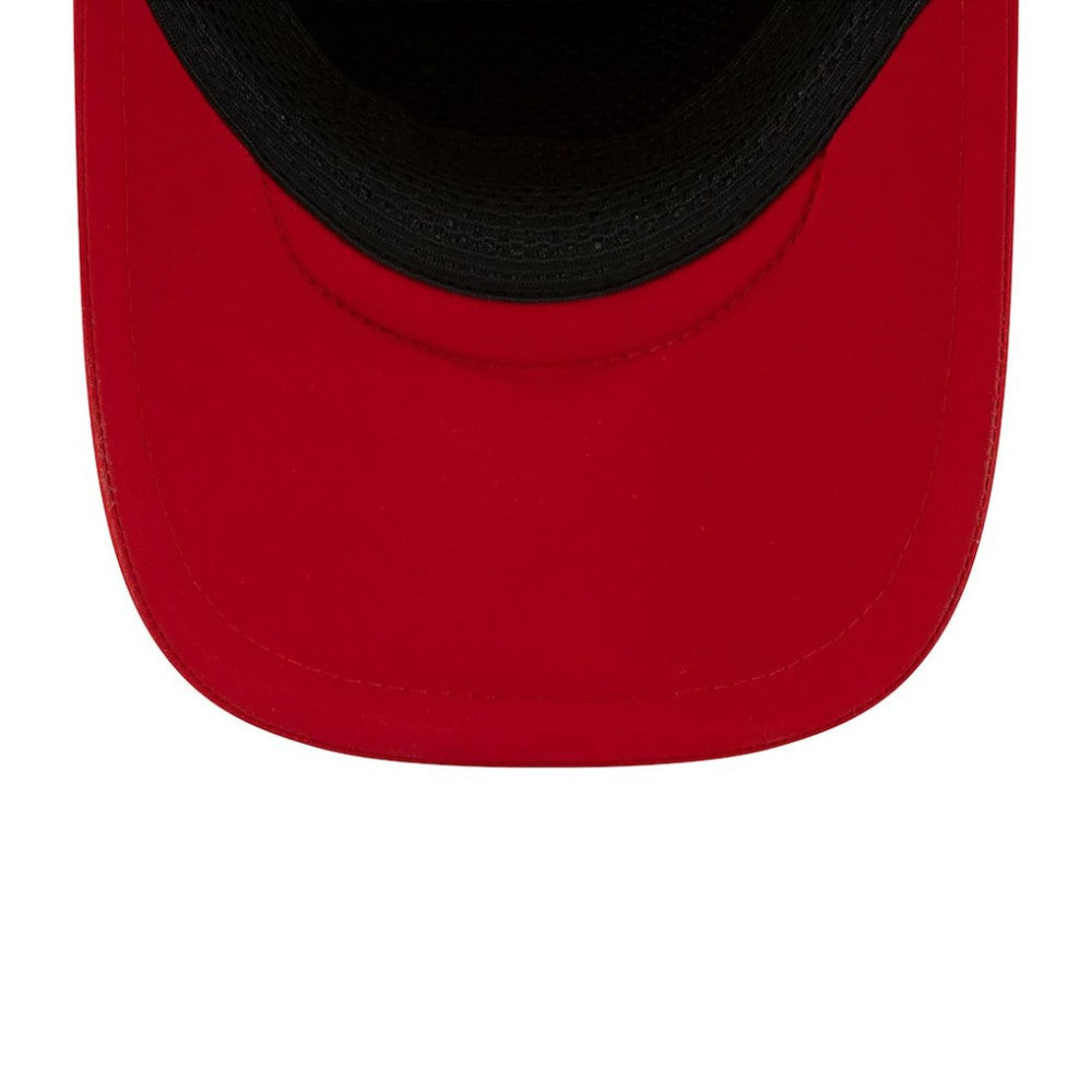 Philadelphia Phillies 2026 Batting Practice Apex 9FORTY Adjustable Trucker Hat - Red | New Era