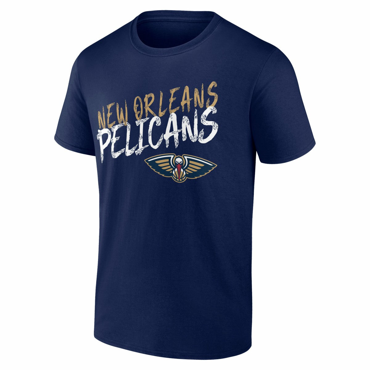 New Orleans Pelicans Hustle Custom T-Shirt - Navy sale
