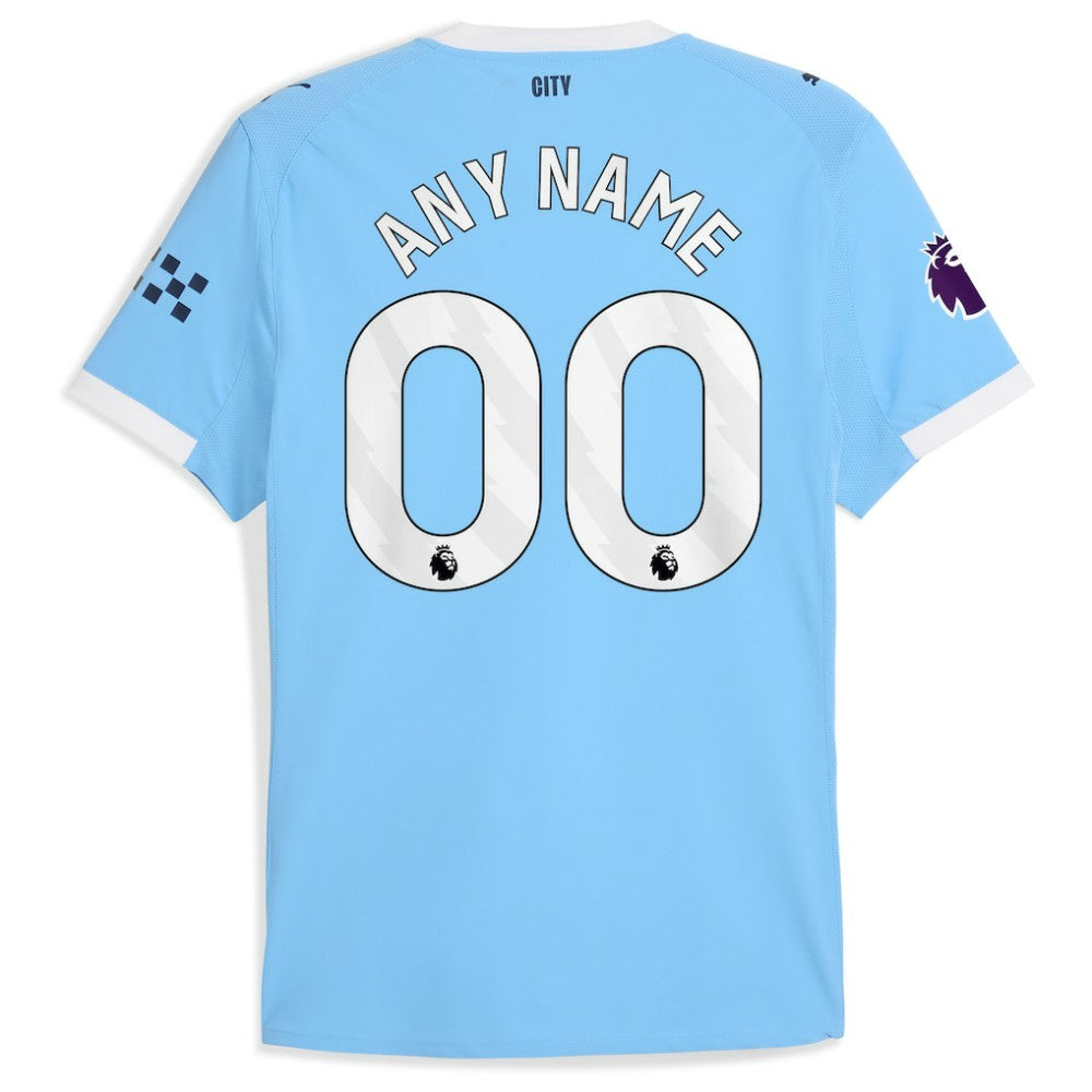 Manchester City 2025/26 Home Custom Jersey - Sky Blue | Puma shop