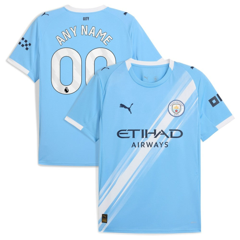 Manchester City 2025/26 Home Replica Custom Jersey - Sky Blue | Puma discount
