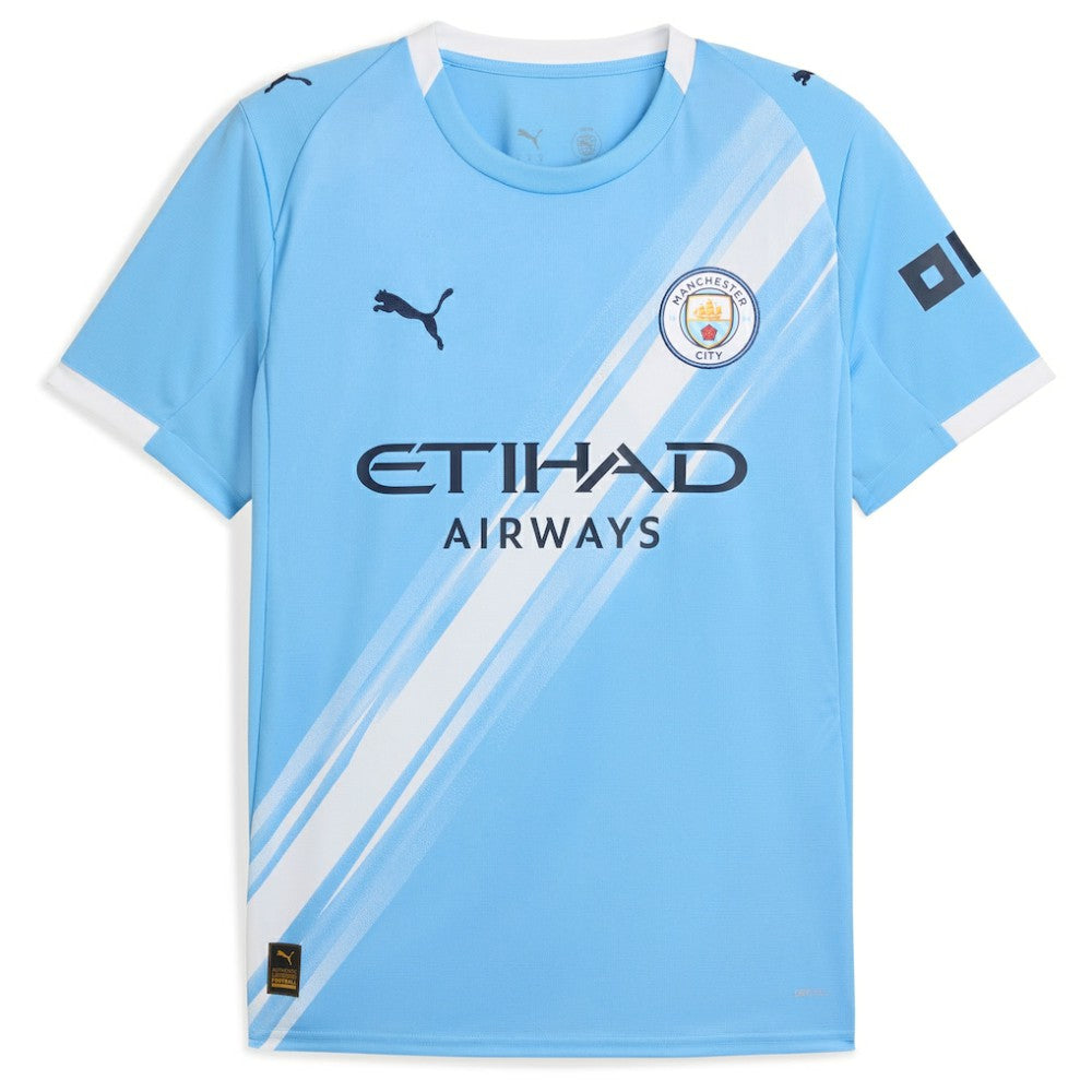 Manchester City 2025/26 Home Replica Custom Jersey - Sky Blue | Puma discount