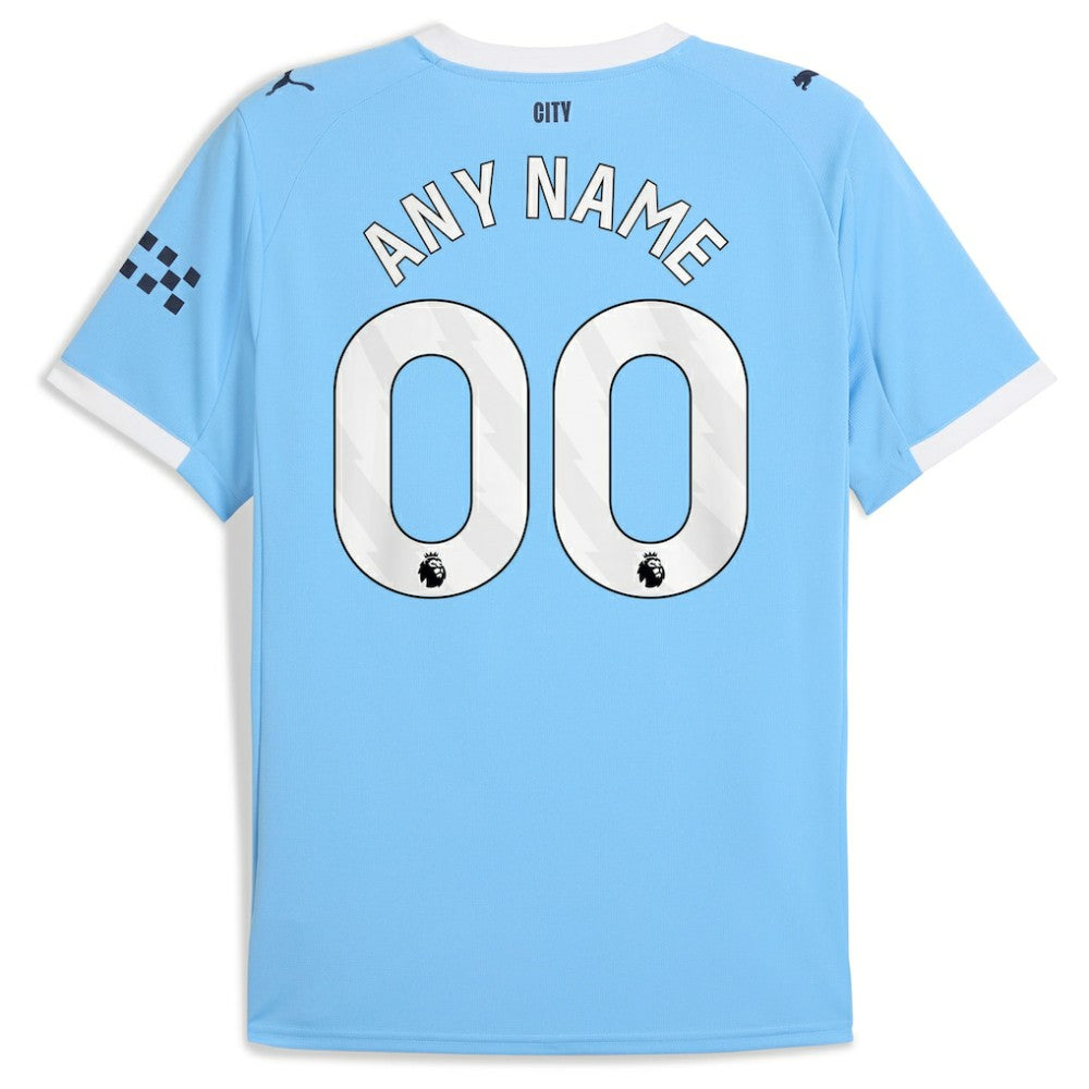 Manchester City 2025/26 Home Replica Custom Jersey - Sky Blue | Puma discount