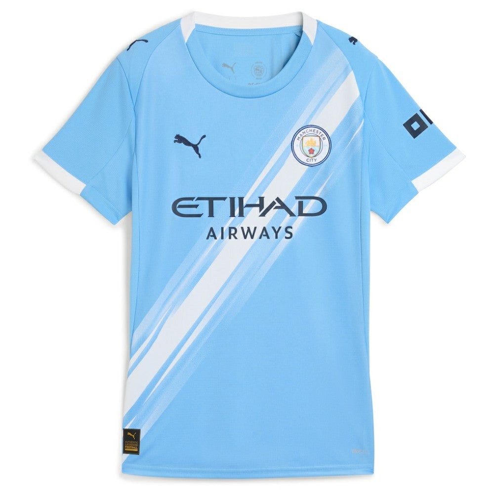 Manchester City Women's 2025/26 Home Replica Custom Jersey - Sky Blue | Puma online