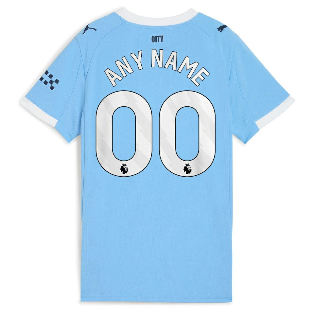 Manchester City Women's 2025/26 Home Replica Custom Jersey - Sky Blue | Puma online