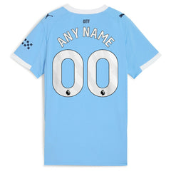 Manchester City Women's 2025/26 Home Replica Custom Jersey - Sky Blue | Puma online