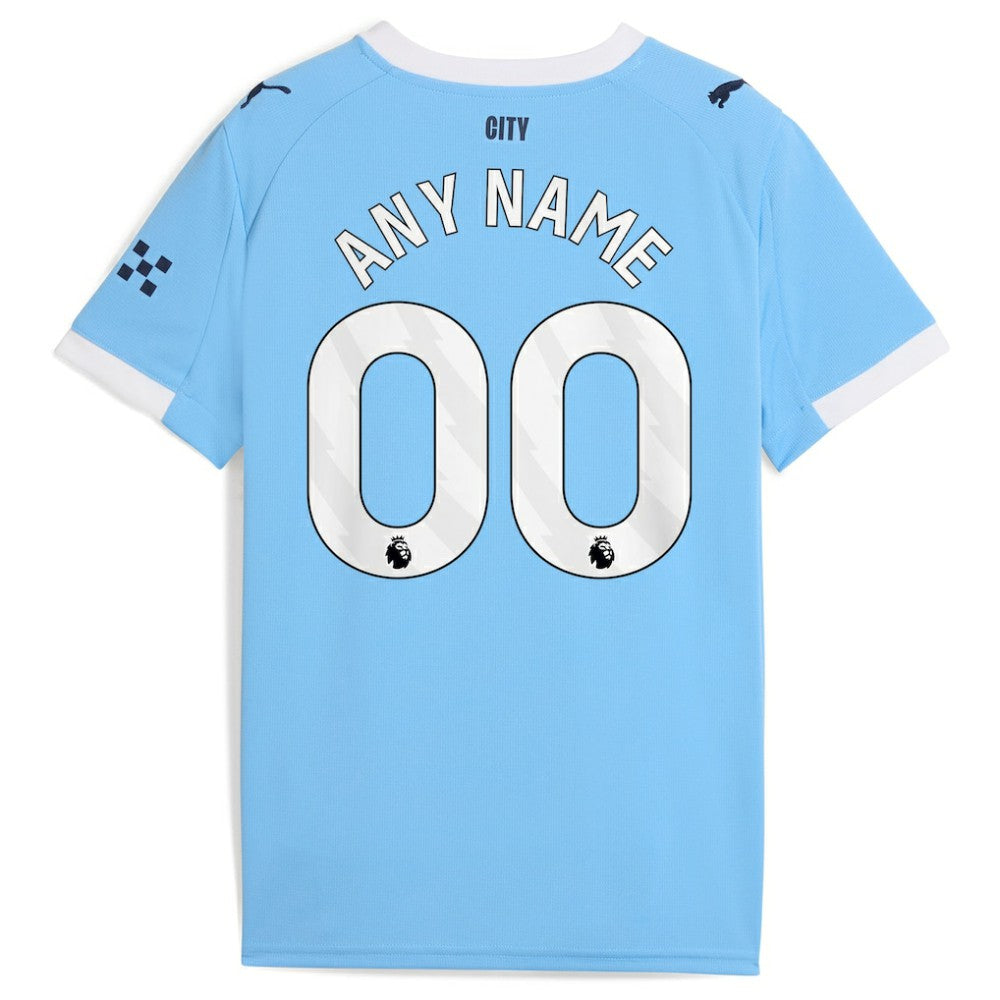Manchester City Youth 2025/26 Home Replica Custom Jersey - Sky Blue | Puma on sale